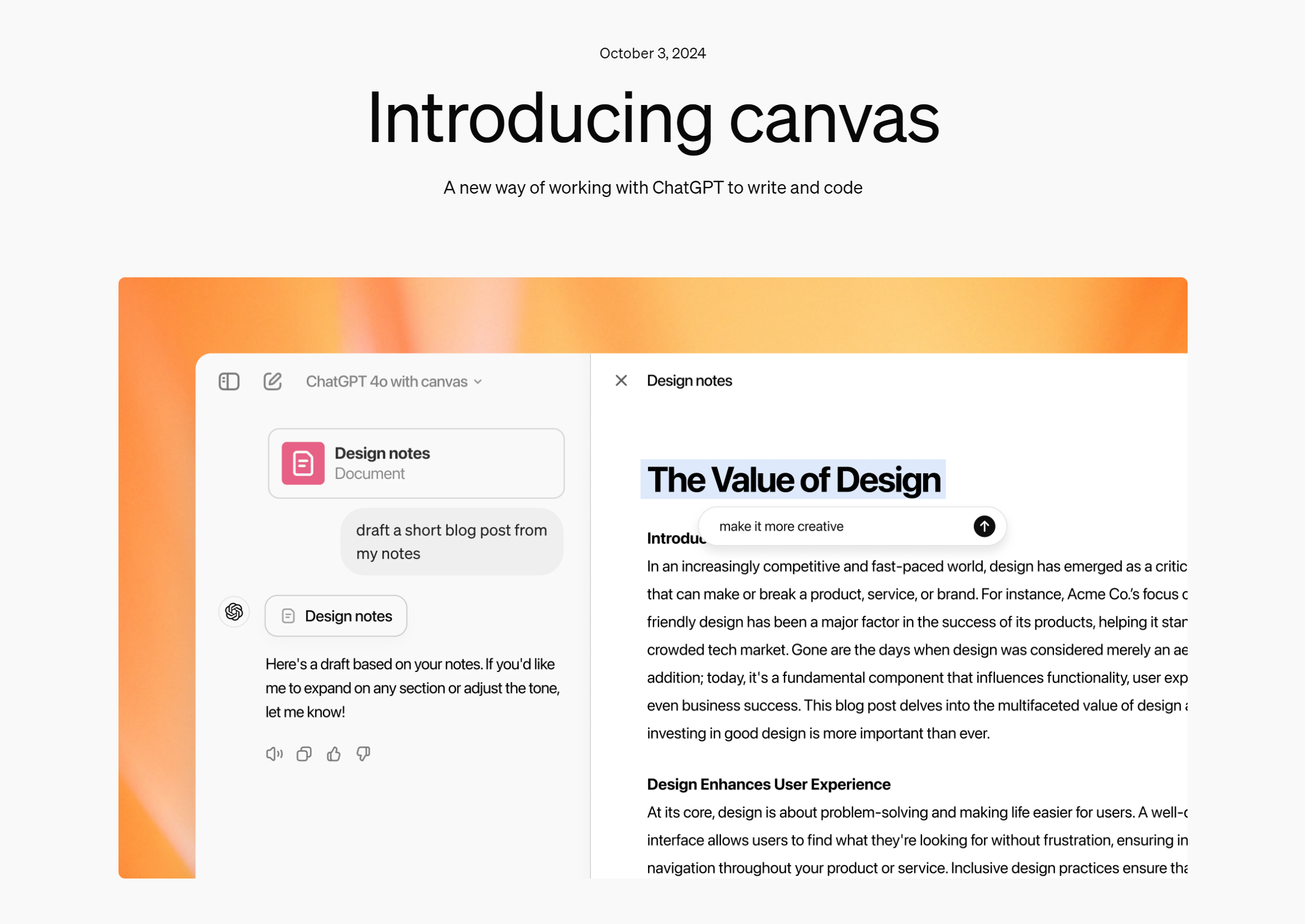 OpenAI Canvas: Transformando la Programación y Escritura con IA